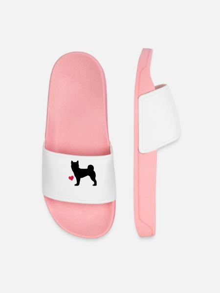 Shiba Inu - Badesandaler til mænd - petal pink