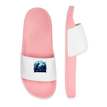 Piano de plongée 1 - Claquettes Homme - rose clair - Devant