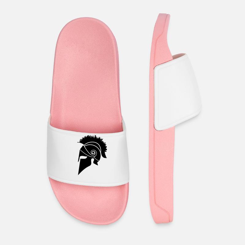 sparta warrior - Männer Badelatschen - Hellrosa