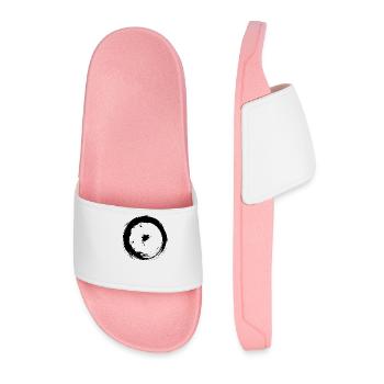 Symboles astronomiques design symbole soleil - Claquettes Homme - rose clair - Devant