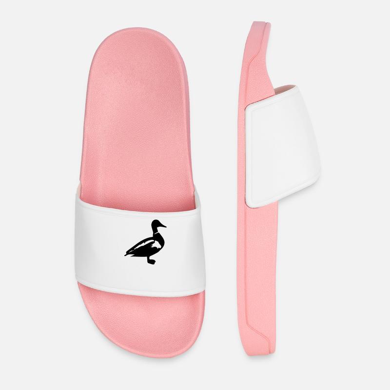 Duck Drake gråand - Badesandaler til mænd - petal pink