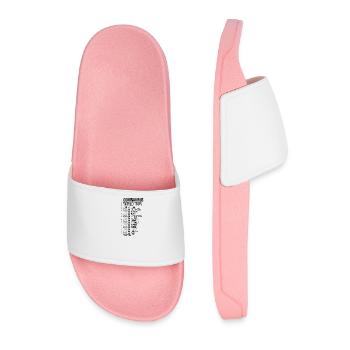 CoronaVirus World Tour - Men’s Pool Sliders - light pink - Front