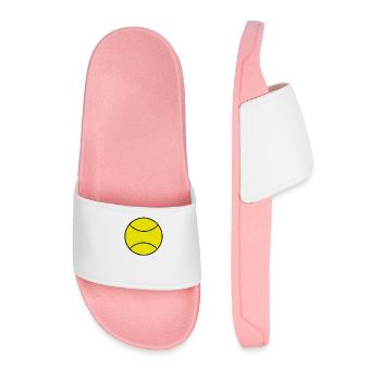 Balle de tennis amateurs de tennis raquette de tennis - Claquettes Homme - rose clair - Devant