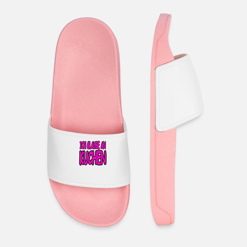 Kuchen - Männer Badelatschen - Hellrosa