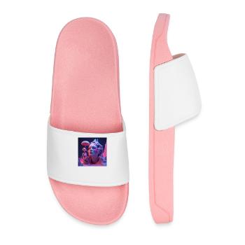Hypersurréalisme - Claquettes Homme - rose clair - Devant