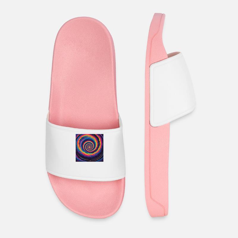 Fantasy Designs - Männer Badelatschen - Hellrosa