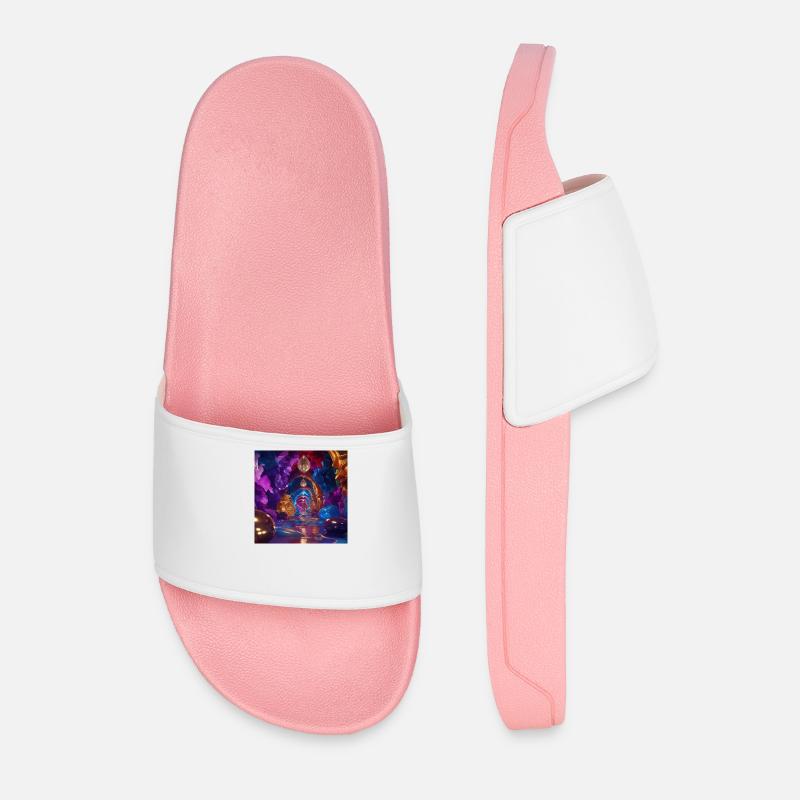 Fantasy - Männer Badelatschen - Hellrosa