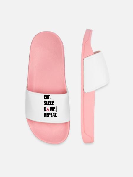Camping - Men’s Pool Sliders - light pink