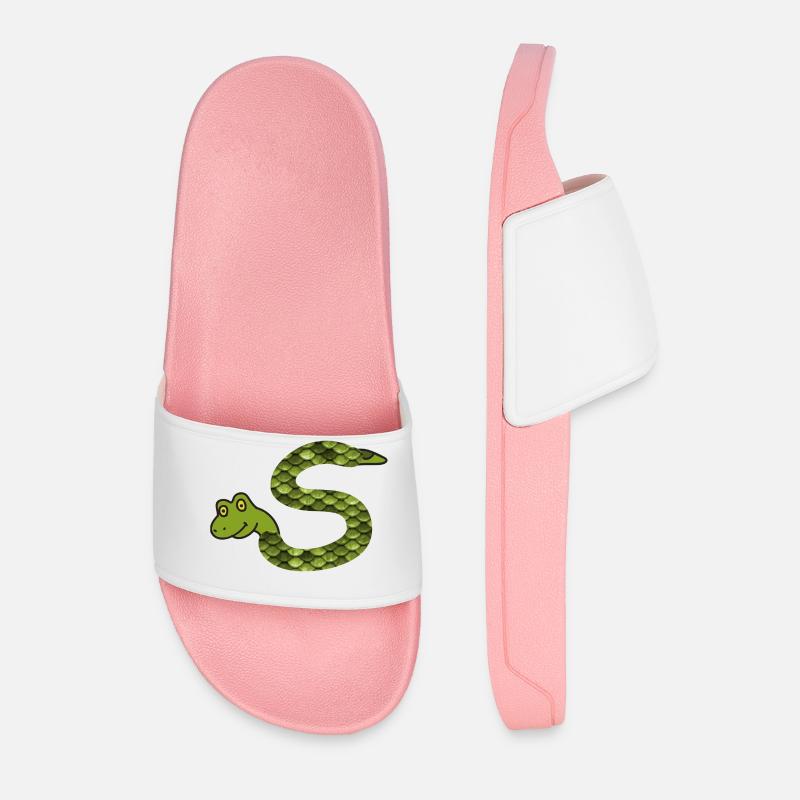 serpente s - Ciabatte per il mare da uomo - rosa chiaro