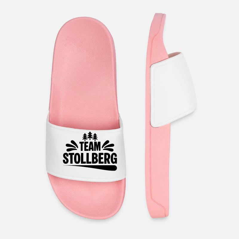 Team Stollberg - Männer Badelatschen - Hellrosa