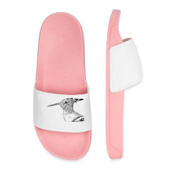 Hoopoe Bird - Claquettes Homme - rose clair - Devant