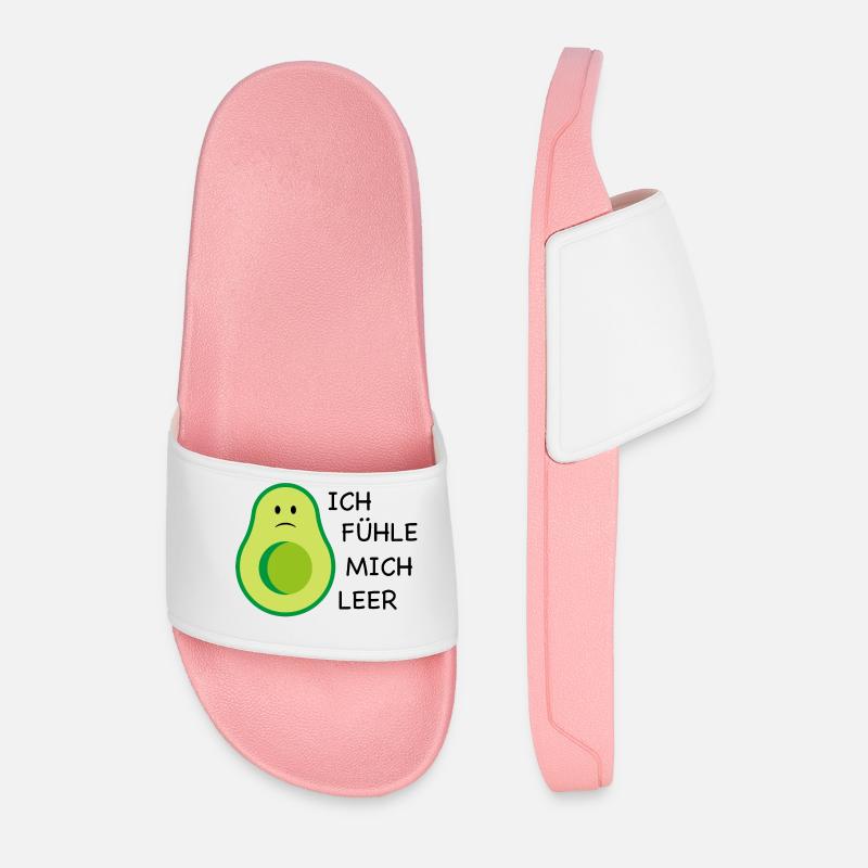 Avocado - Männer Badelatschen - Hellrosa