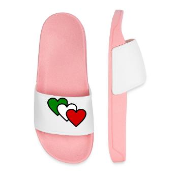 Italie - Claquettes Homme - rose clair - Devant