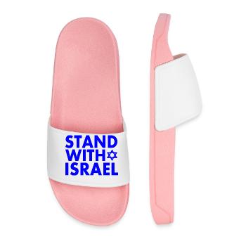 Israel - Claquettes Homme - rose clair - Devant