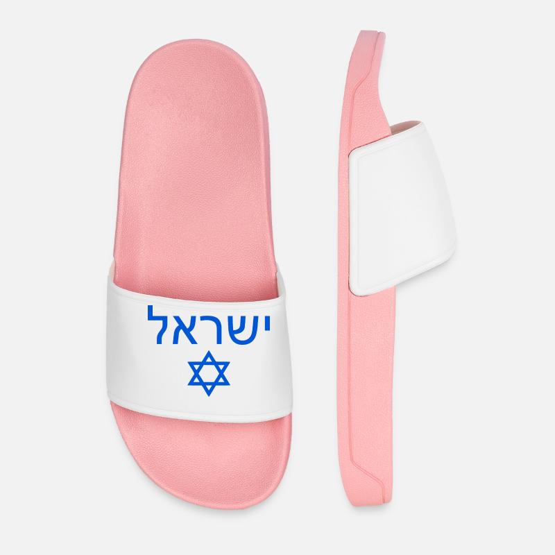 Israel - Männer Badelatschen - Hellrosa