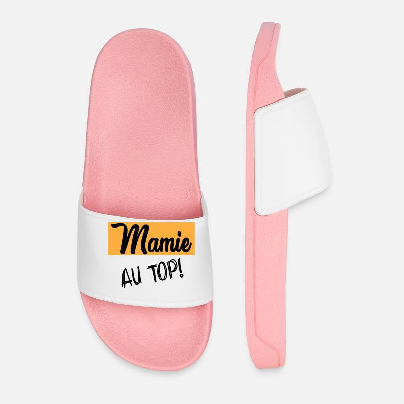 Oma - Männer Badelatschen - Hellrosa
