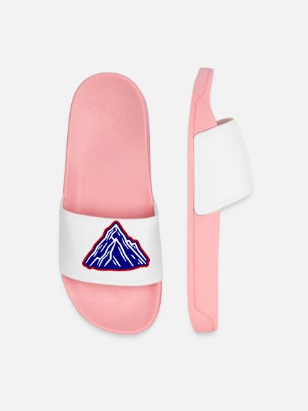 Mountains Symbol Alps - Men’s Pool Sliders - light pink