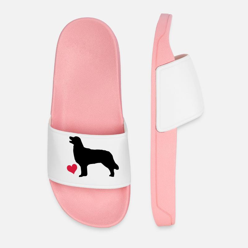 retriever - Männer Badelatschen - Hellrosa