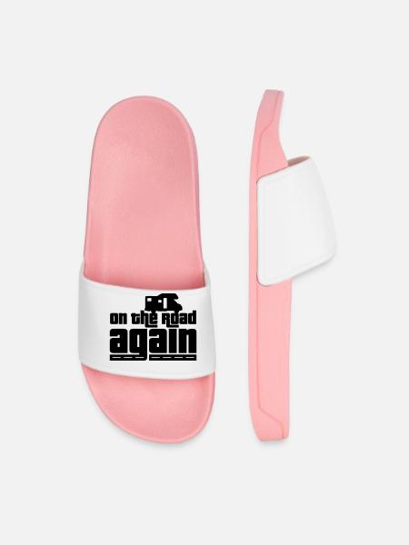 On the road again! - Men’s Pool Sliders - light pink