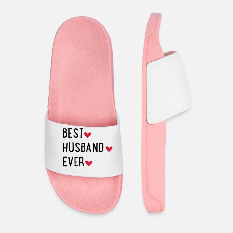 Ehemann - Männer Badelatschen - Hellrosa