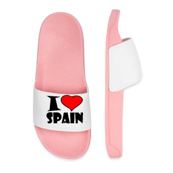 I love Spain - Männer Badelatschen - Hellrosa - Vorne