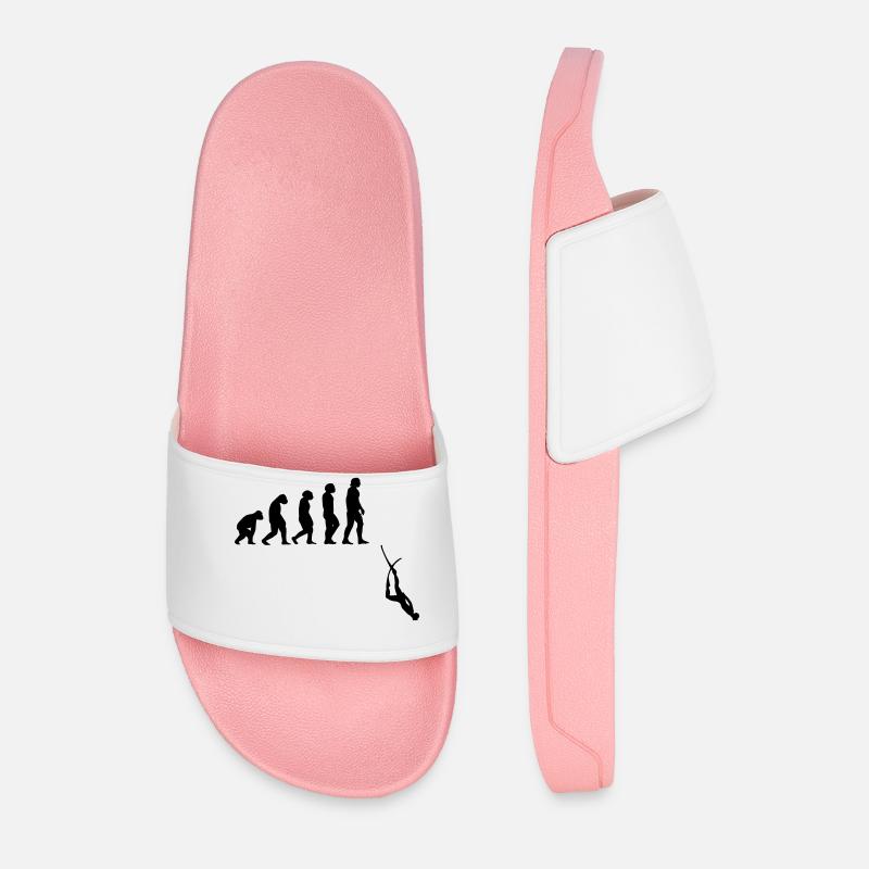 Evolution Apnea Diving - Men’s Pool Sliders - light pink
