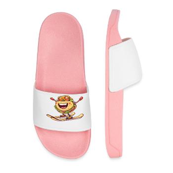 Taco Ski Ski Alpin Action - Claquettes Homme - rose clair - Devant