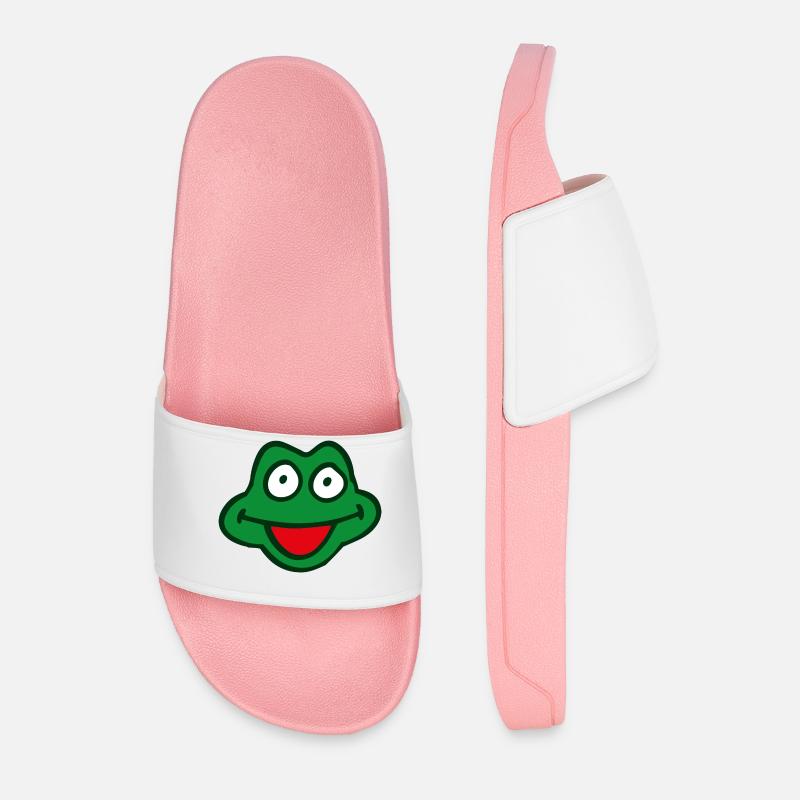 Frosch - Männer Badelatschen - Hellrosa