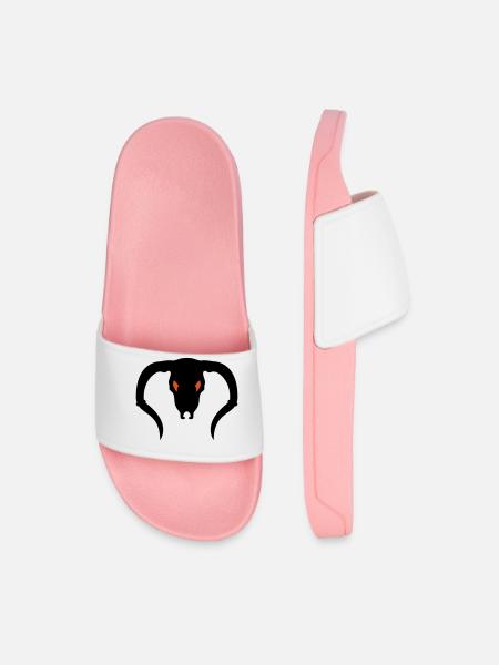 Crâne d’un flic - Claquettes Homme - rose clair