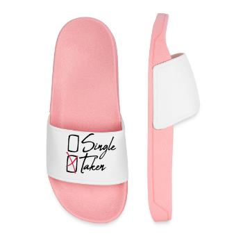 Awarded single taken - Men’s Pool Sliders - light pink - Front