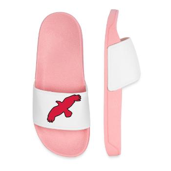 raben krähen mystisch vogel fliegen raven mystical - Claquettes Homme - rose clair - Devant