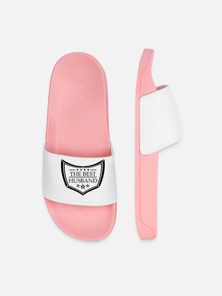 logo tegn tekst den bedste verden i den bedste verden eh - Badesandaler til mænd - petal pink