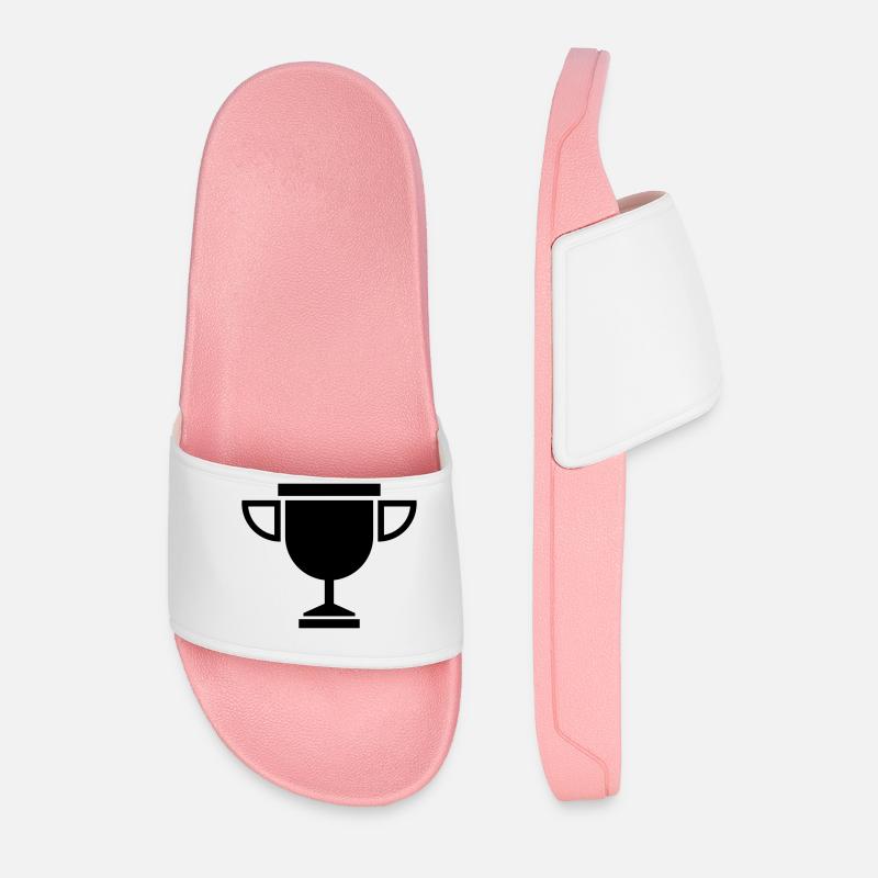 Pokal - Männer Badelatschen - Hellrosa
