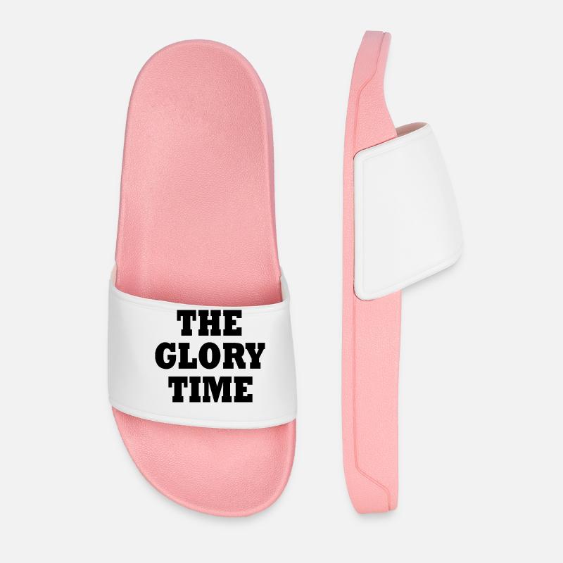 The glory time - Männer Badelatschen - Hellrosa