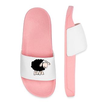 Black sheep - Men’s Pool Sliders - light pink - Front