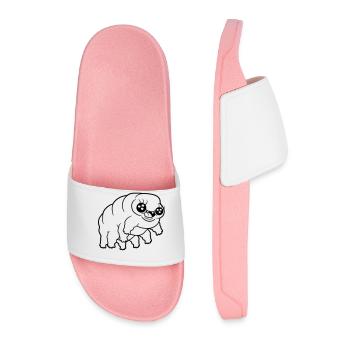 Small Wasserbaer Baertierchen - Men’s Pool Sliders - light pink - Front