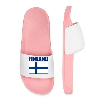Finlande - Claquettes Homme - rose clair - Devant