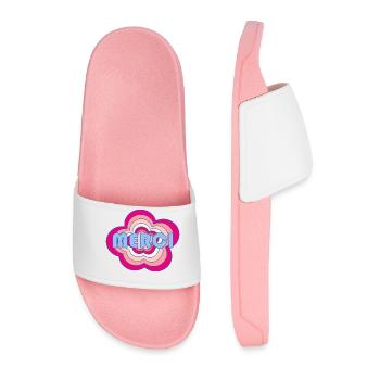 MERCI. ANNIVERSAIRE. NAISSANCE. RETRAITE. MERCI - Claquettes Homme - rose clair - Devant