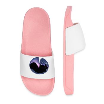 Bébé à ultrasons cadeaux de grossesse - Claquettes Homme - rose clair - Devant