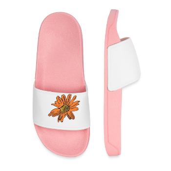 Mother's Day Gift Mother's Day Gift Idea - Men’s Pool Sliders - light pink - Front