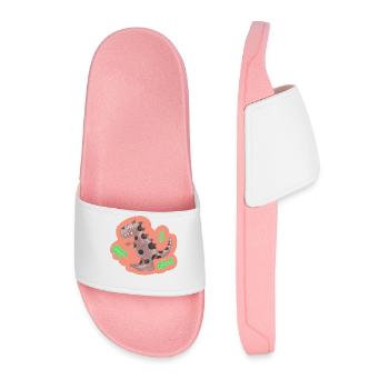 dino - Men’s Pool Sliders - light pink - Front