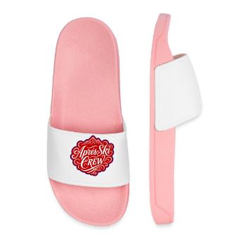 L’équipage APRÈS Ski - Claquettes Homme - rose clair - Devant