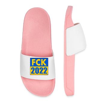 Fck 2022 - Männer Badelatschen - Hellrosa - Vorne