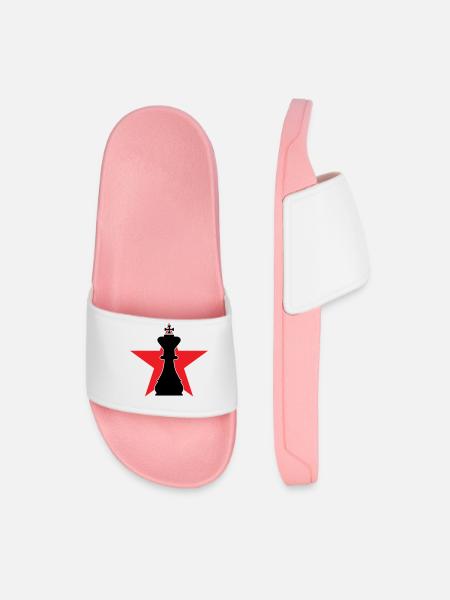 Strategist Grand Master Red Star - Men’s Pool Sliders - light pink
