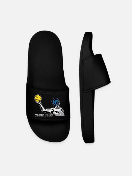 Wasserball Water Polo - Men’s Pool Sliders - black