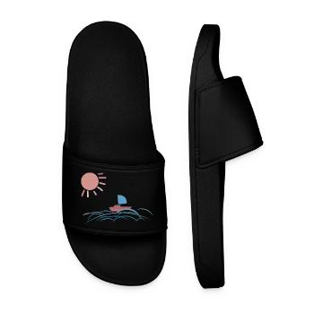 Sailing - Men’s Pool Sliders - black - Front