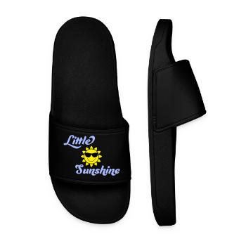 Little Sunshine - Männer Badelatschen - Schwarz - Vorne