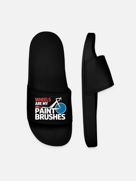 Professional Bicycle Acrobatics Performance Art  - Men’s Pool Sliders - black