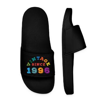 1996 vintage - Men’s Pool Sliders - black - Front