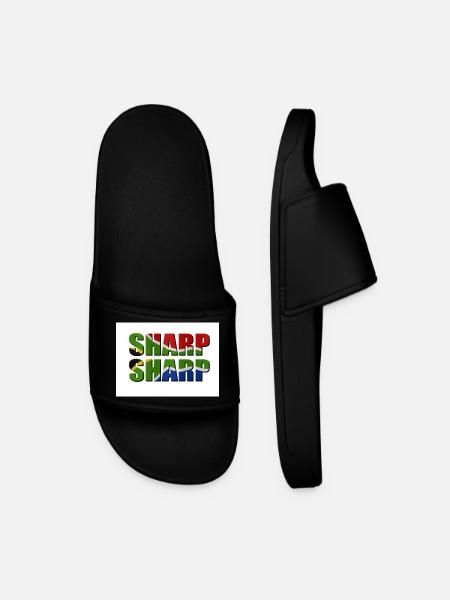 Sharp sharp - Men’s Pool Sliders - black